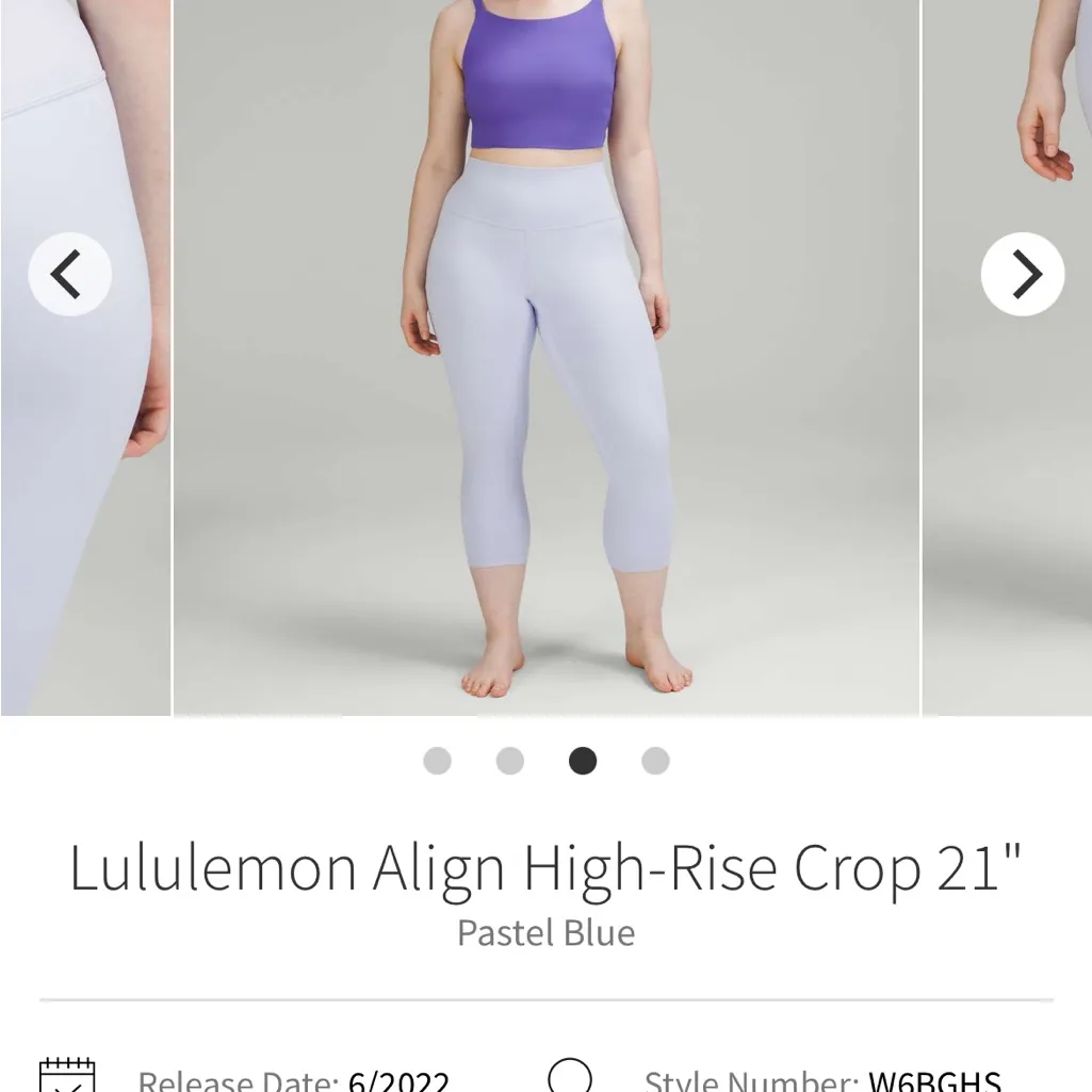 Lululemon Athletica pastel blue aligns - Image 4