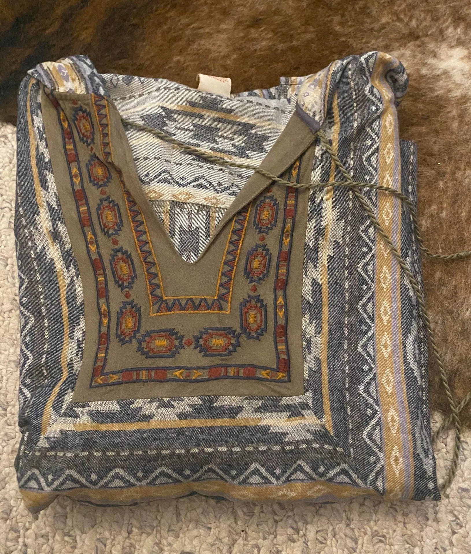 Flying Tomato Aztec Pull Over - Image 3