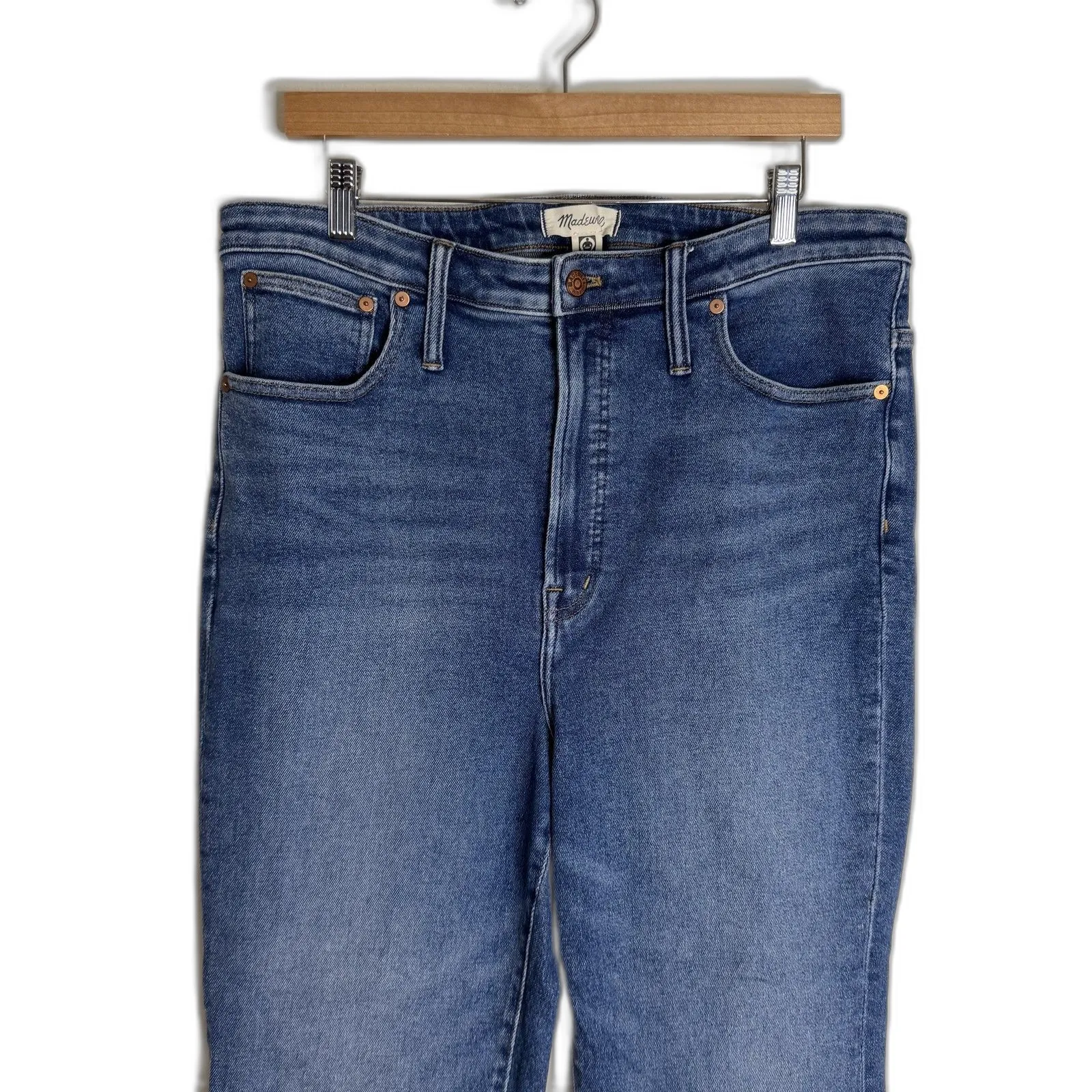 Madewell Jeans Womens 33 The Perfect Vintage Jean High Rise Fair Trade Denim Pan - Image 2