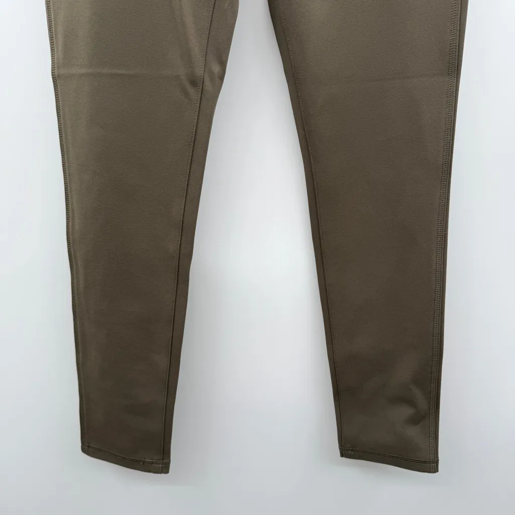Carhartt Fitted Olive Green High Rise Skinny Leg Pull-On Pants Sz‎ M NEW - Image 3