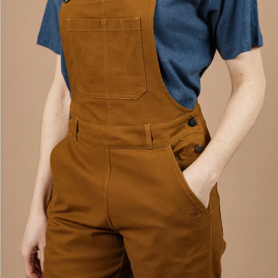 The Tobin Utility Rust Brown Overalls - Image 3