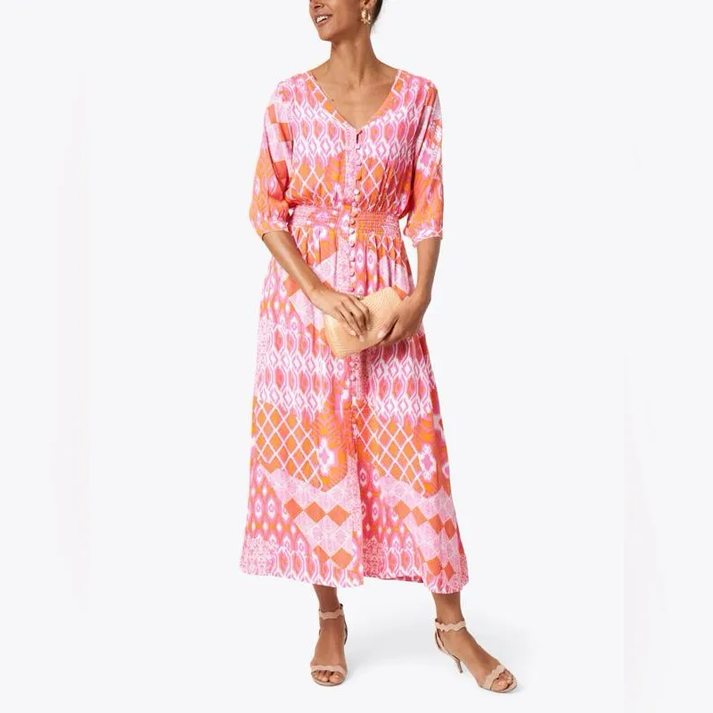 Walker & Wade Kelsey Dress XL Pink - Image 3