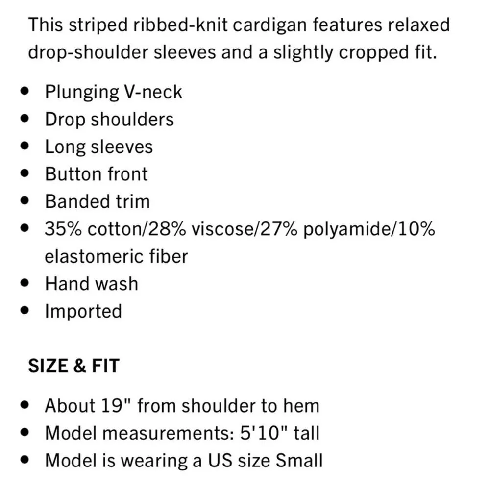 frame denim Frame Striped Relaxed ribbed Cardigan - Image 13