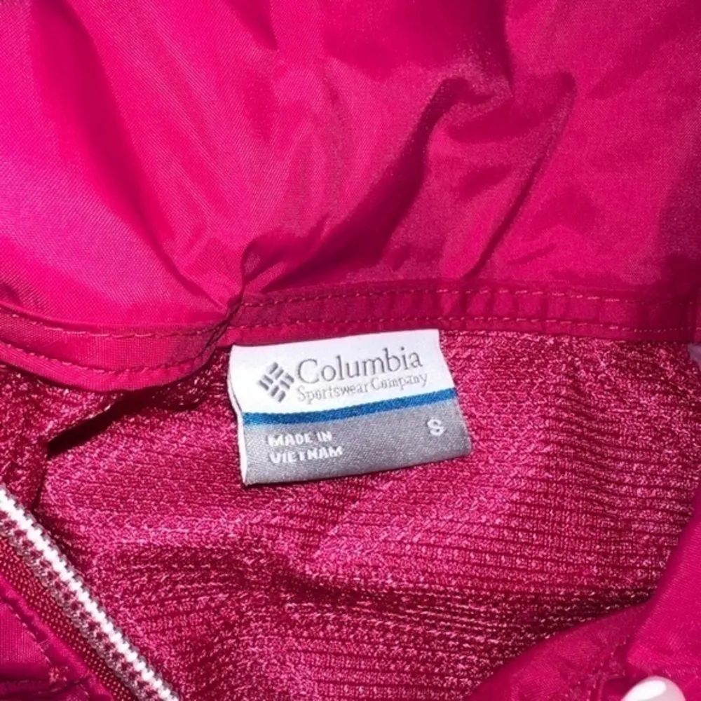 Women’s Columbia Pink Omni Shield Windbreaker Jacket size Small‎ - Image 3