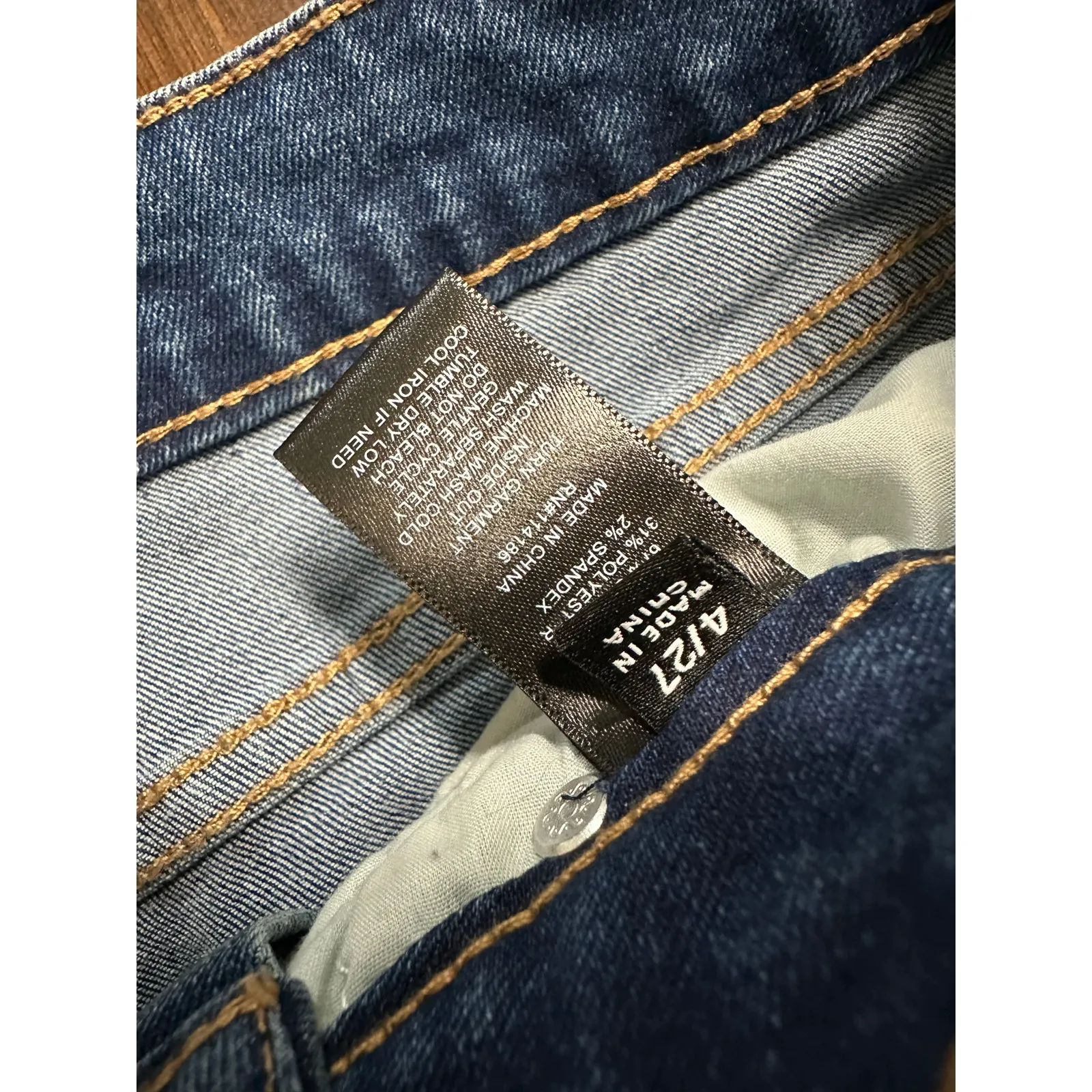 Frye Straight Leg Jeans Women 27 Classic Casual Western Preppy Fall Academia - Image 3