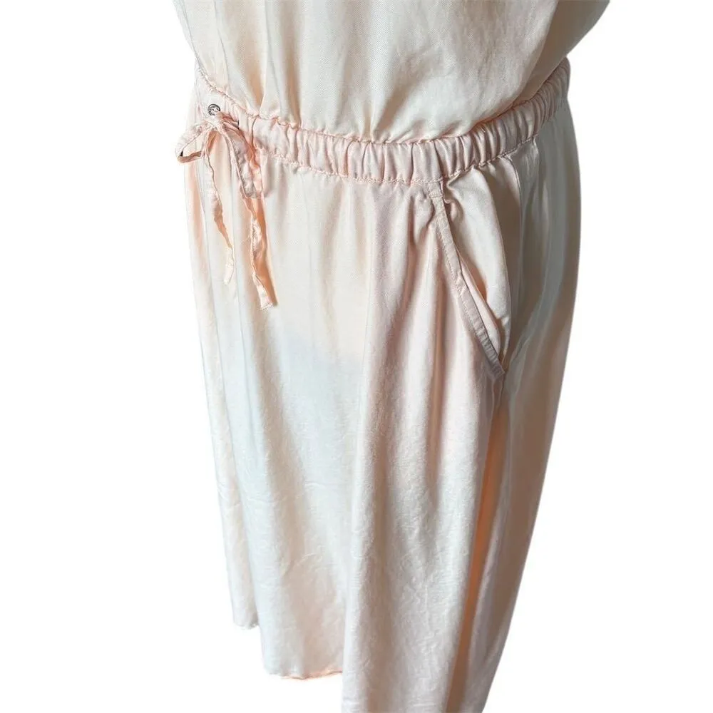 Lou & Grey Women's M Peach Open Back Maxi Dress Sleeveless Casual - Image 3