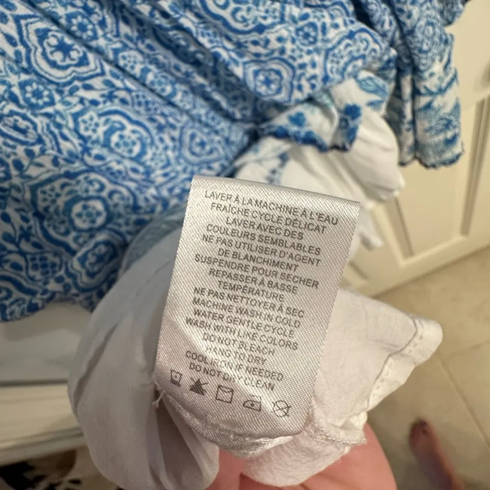 House of Harlow‎ 1960 Boho Floral Tiered Dress with Tassel Ties Size S - Image 10