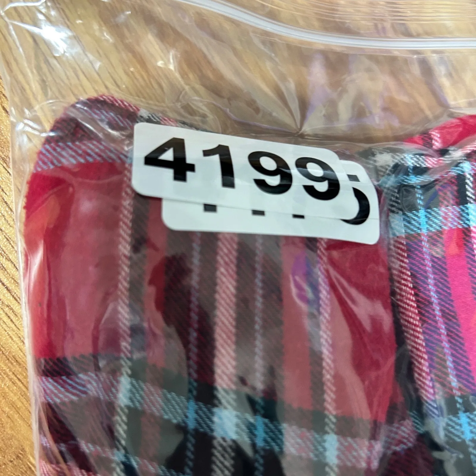 VTG Laura Scott Nightgown 2X Red Plaid Babydoll Ruffle Hem Cottagecore Sleepwear - Image 12