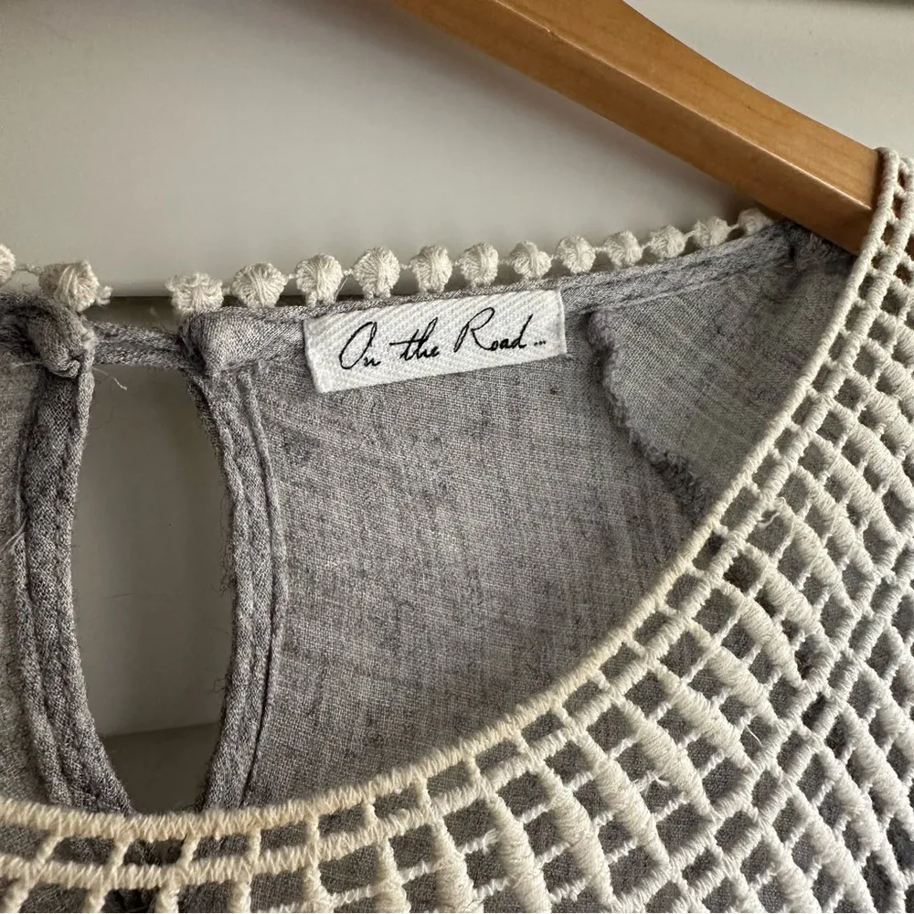 Grey Flowy Top - Image 3