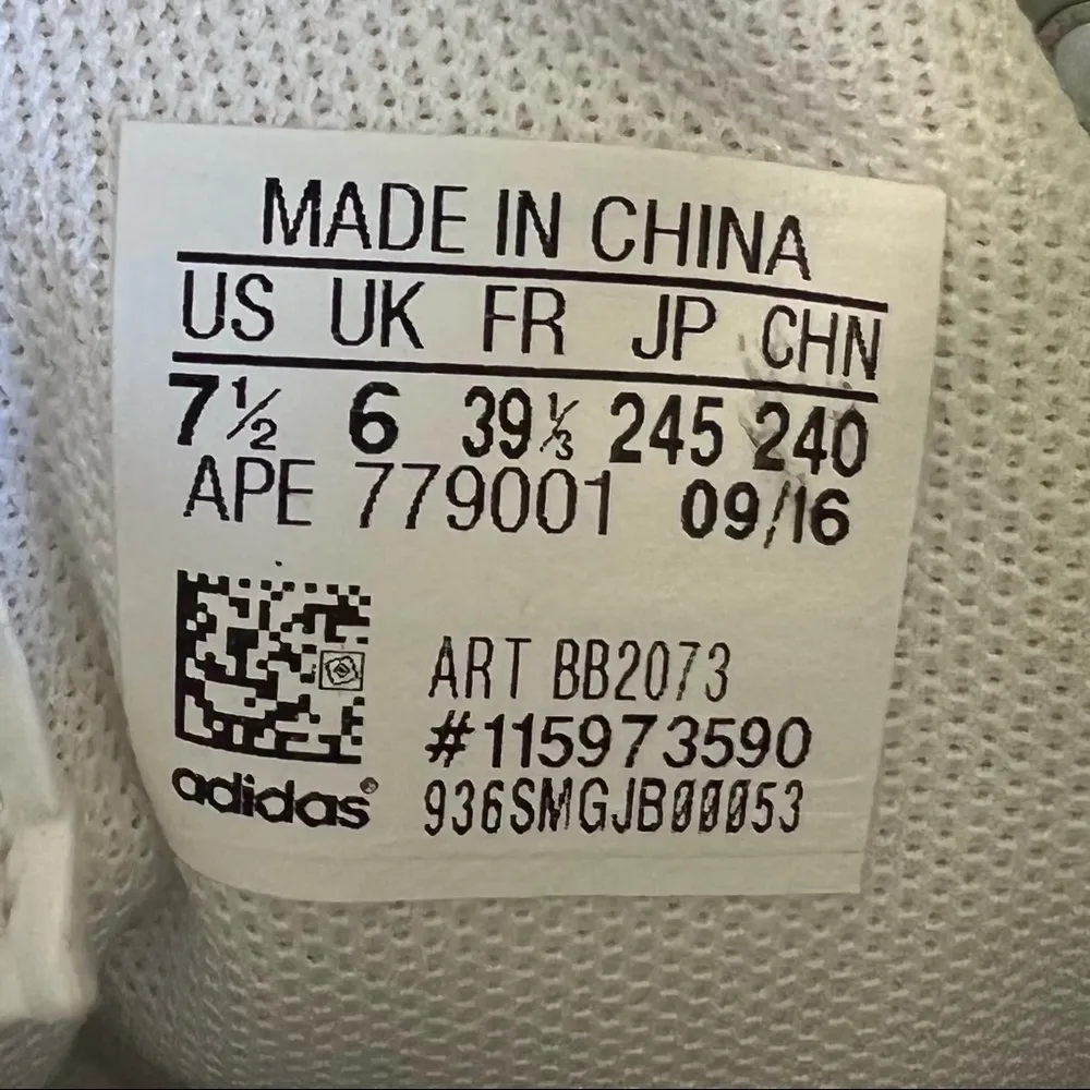 Adidas Tubular Invader 2.0 Decon Women's White Hi Top Shoe Size 7.5 #883 - Image 8