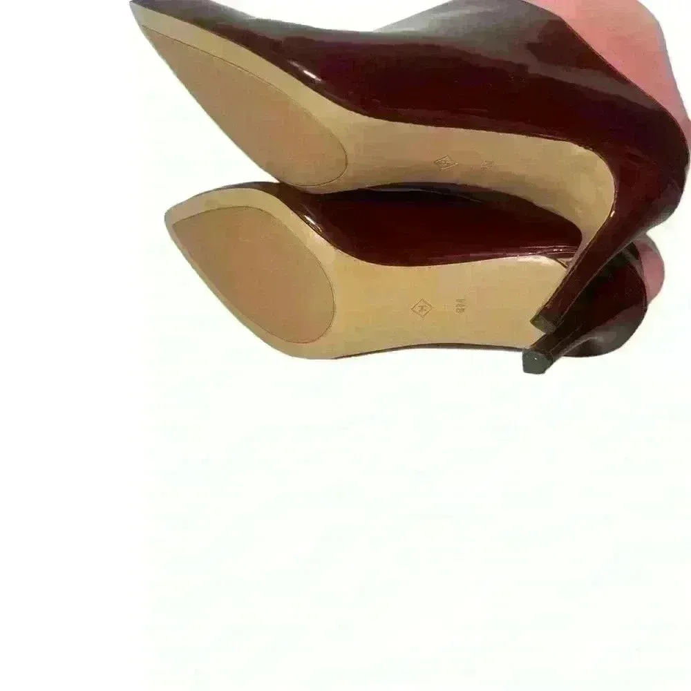 Halogen Atlantic-Pacific Black Andi Stiletto Pointy Toe Mule Shoes 8 M - Image 7