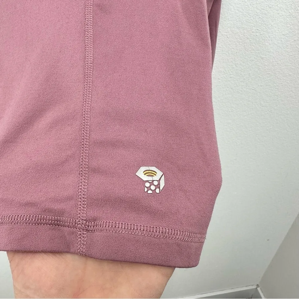 Mountain Hardwear Women's Size XS‎ Pink Mauve Quarter Zip Lightweight Baselayer - Image 4