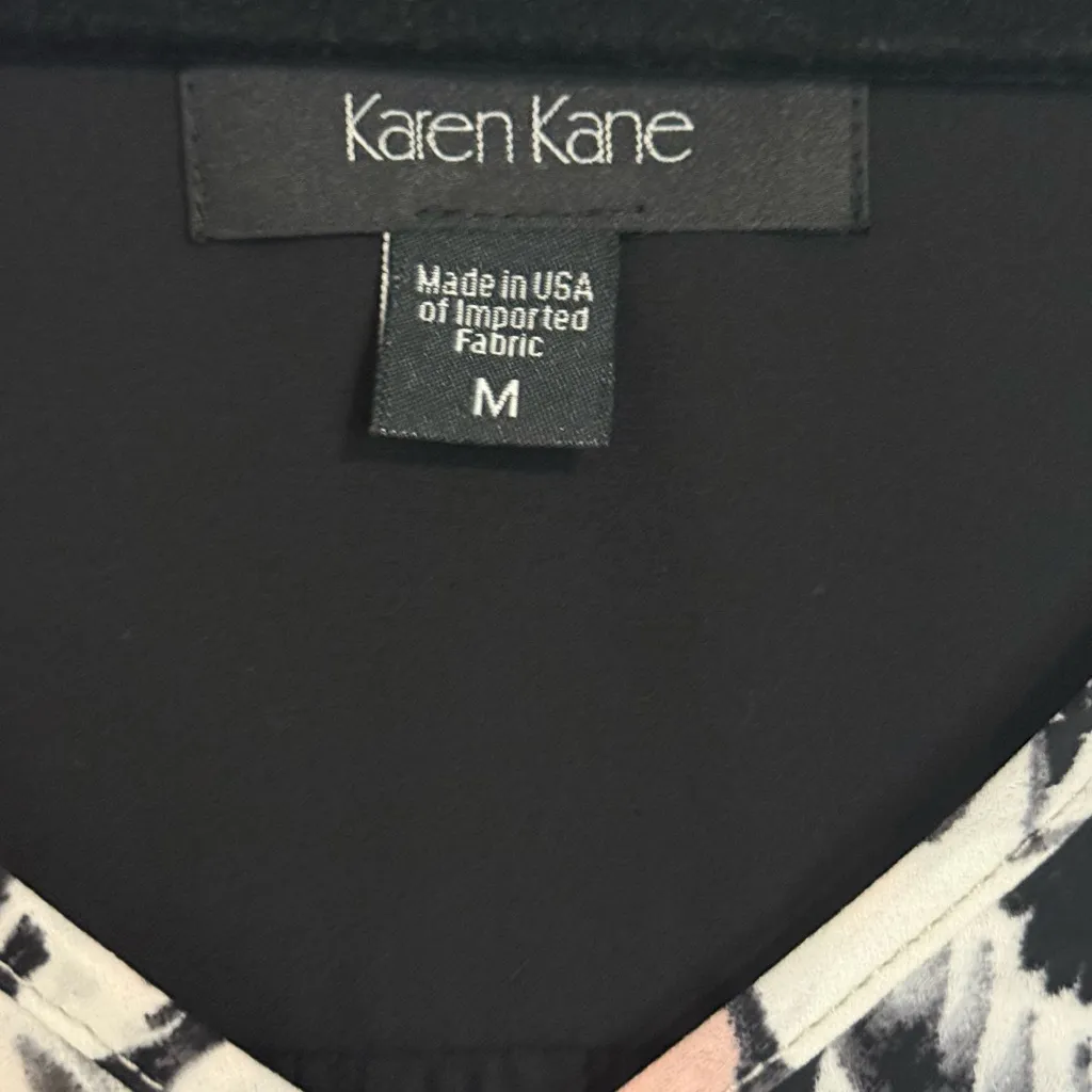🌸 Karen Kane Sleeveless Floral Tunic Blouse – Size Medium 🌸 - Image 4