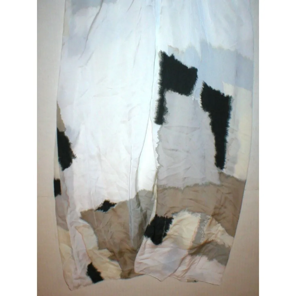 New Womens Kensie 8 Dress Beautiful White Black Gray Khaki Tan Sleeveless Silky - Image 2