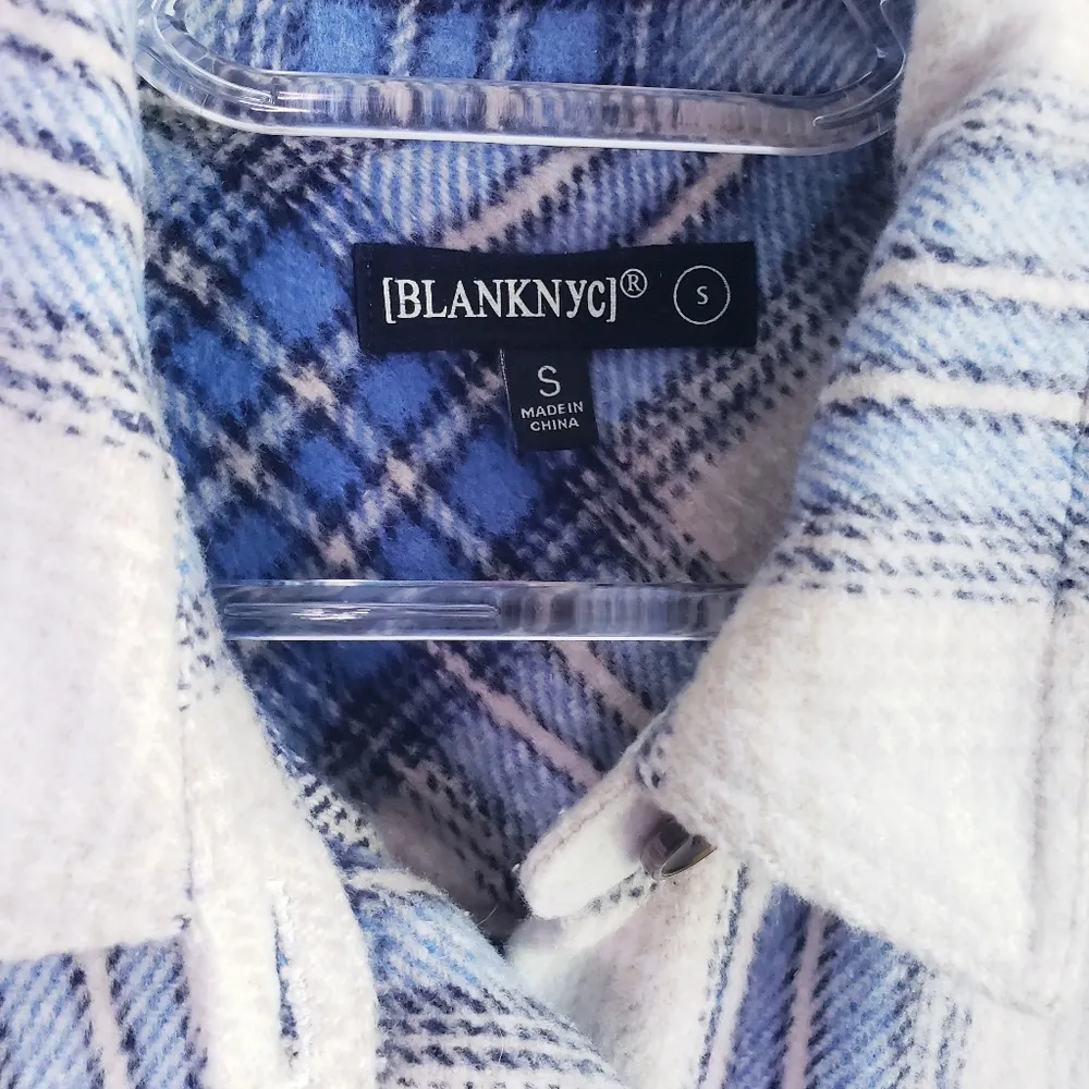 BLANK NYC  Plaid Button Down Jacket - Image 5