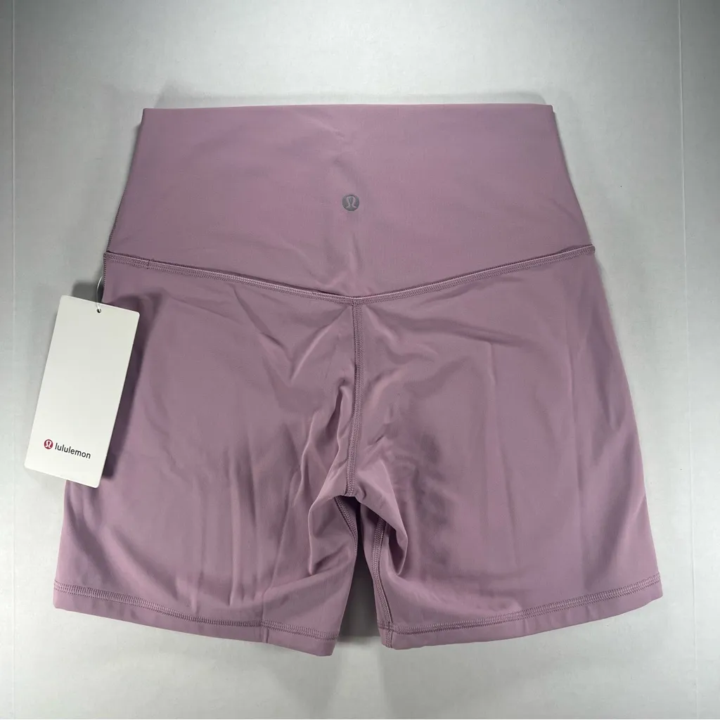 Lululemon Align High Rise Short 6" Rose Blush Women's Shorts Size 8 - Image 6