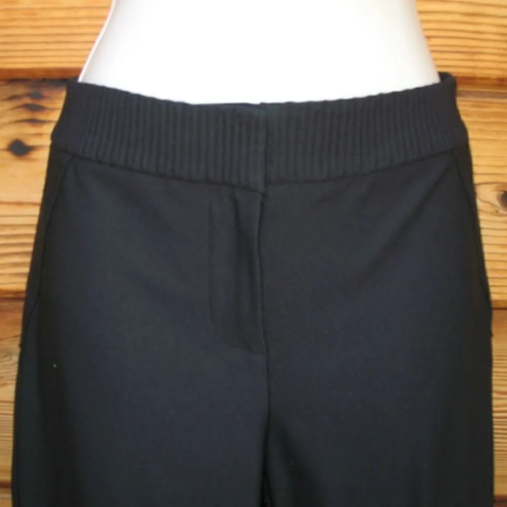 NWOT DVF Diane Von Furstenberg Black Skinny Stretch Pants - Image 4