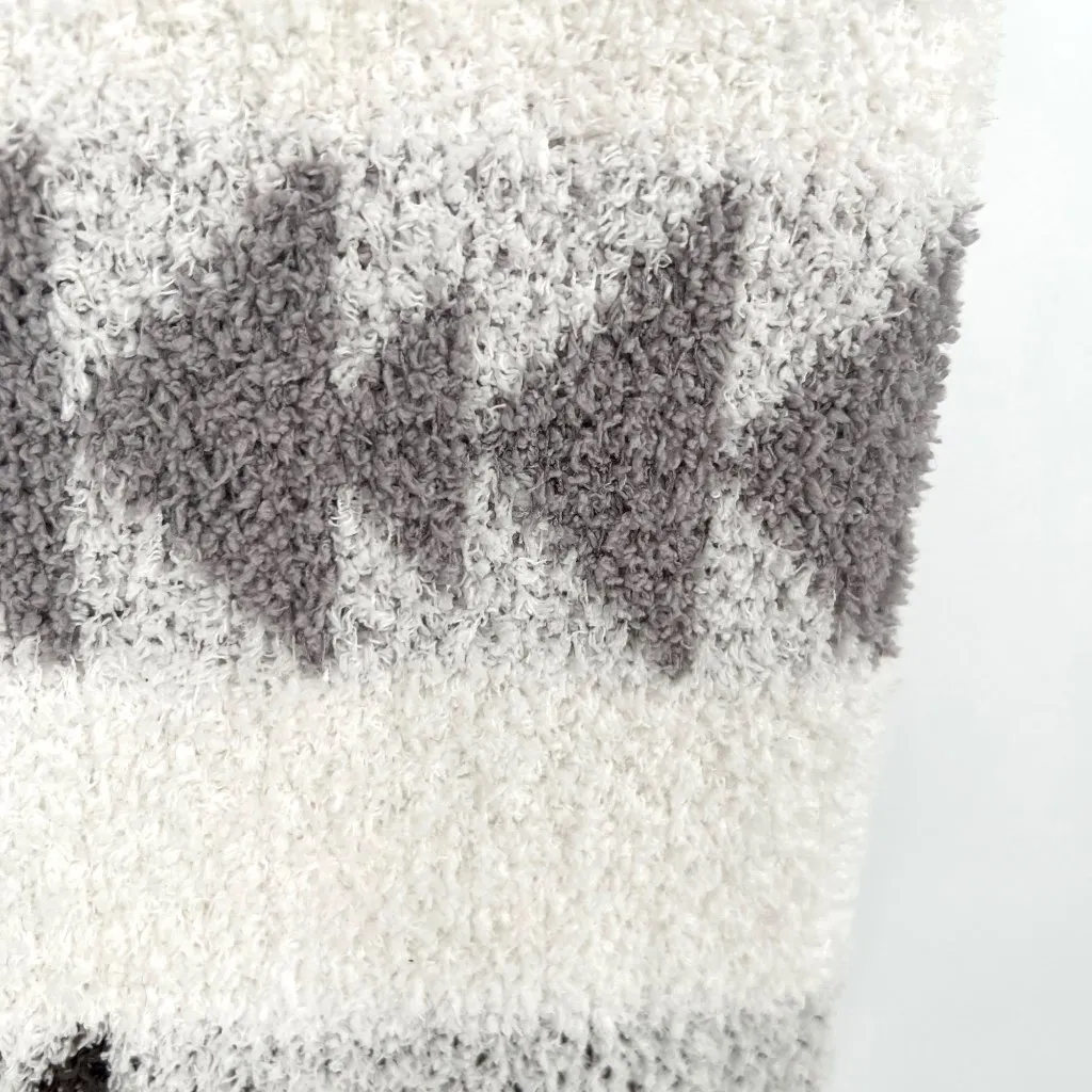 POL Knit Lounge Pants White Western Pattern Size XL NWOT - Image 6