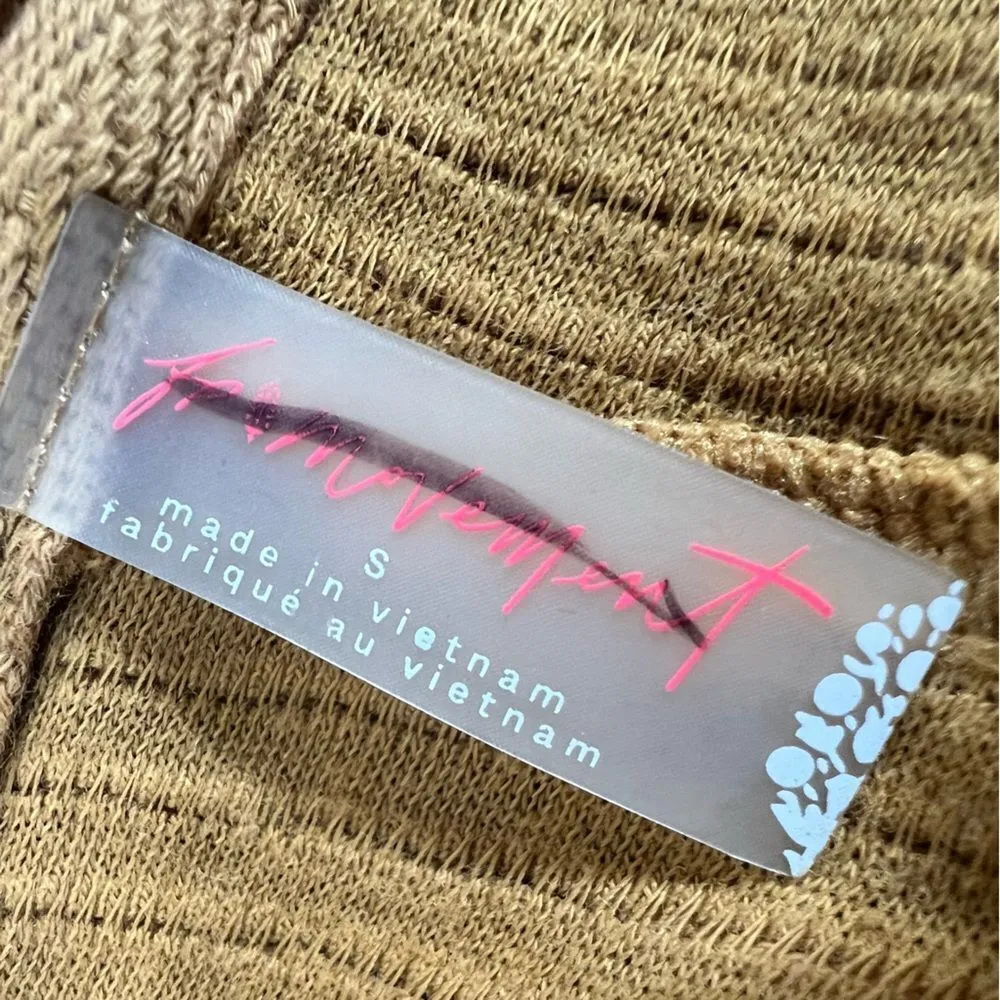 Free People Movement Slouchy Cropped Ribbed Hoodie - Image 7