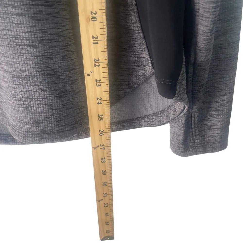 Columbia Womens Size Large Grey Half Button Pullover Activewear Outdoors Sweater - Image 8