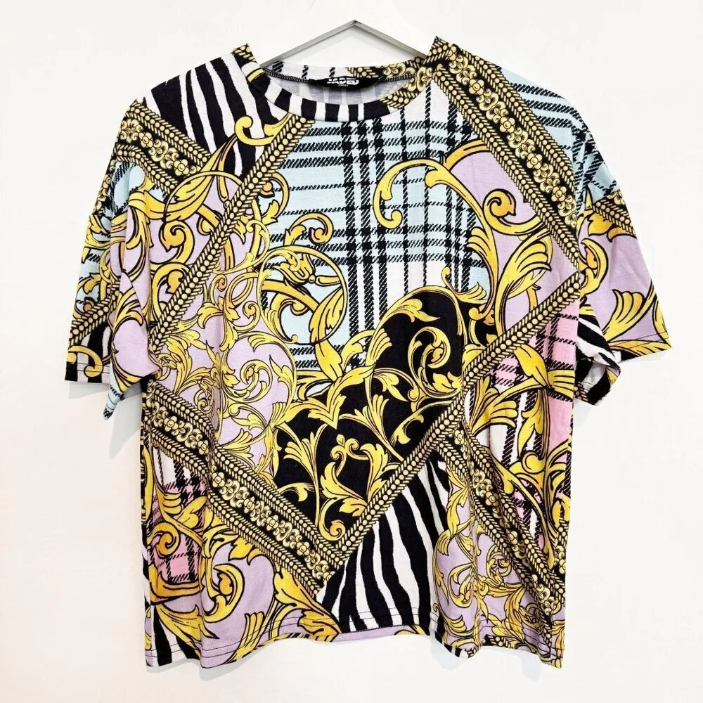 Jaded London Printed 2 Piece Matching Lounge Set Casual Womens Size XS Small - Image 2