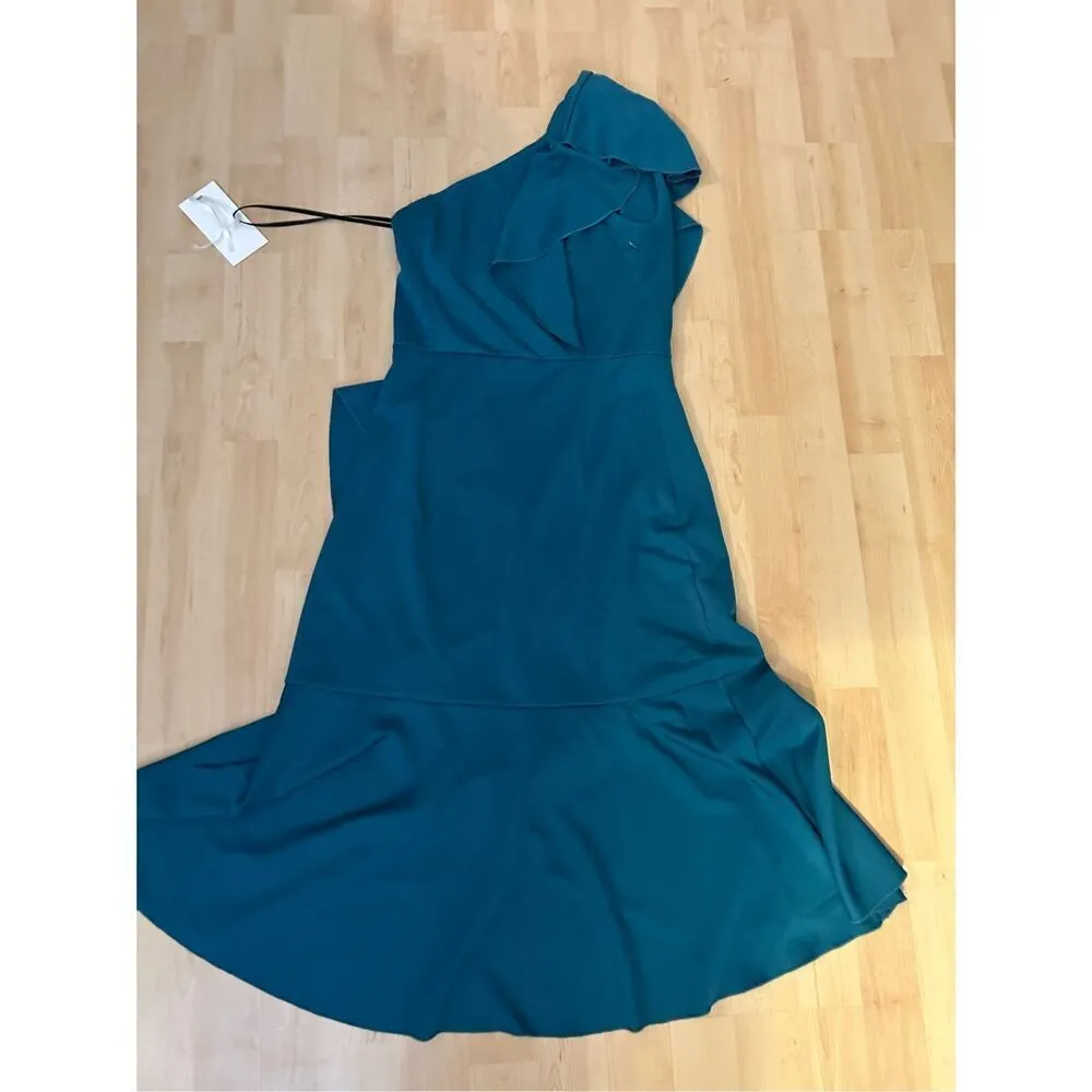 NEW GRACE KARIN One Shoulder Dress Ruffle Cocktail S - Image 5