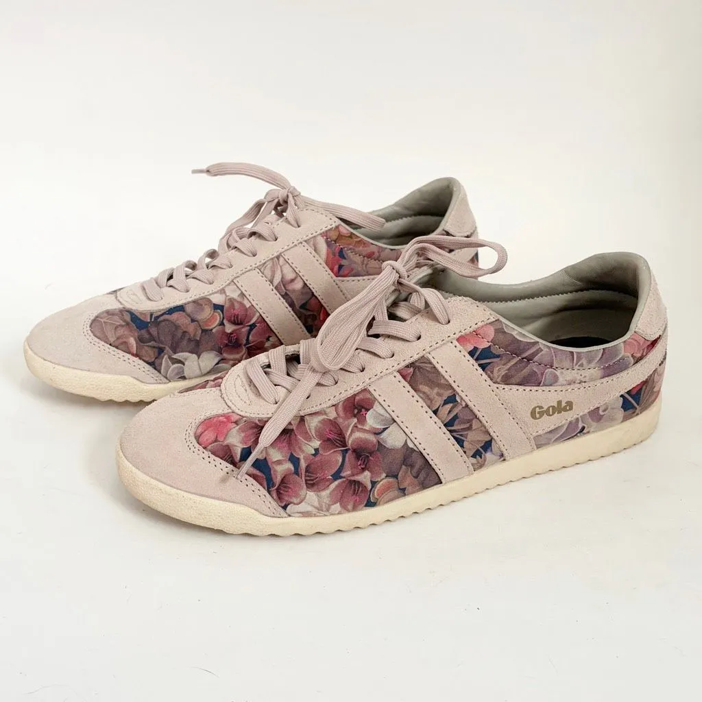 Anthropologie Gola x Liberty Bullet Sneakers Floral 8US Pink Size 8 - Image 2