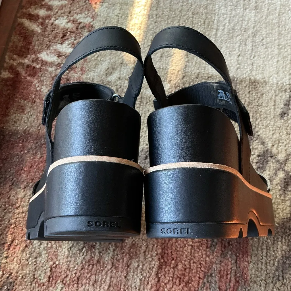 SOREL Joanie IV Wedge Sandals 🖤🖤 - Image 13