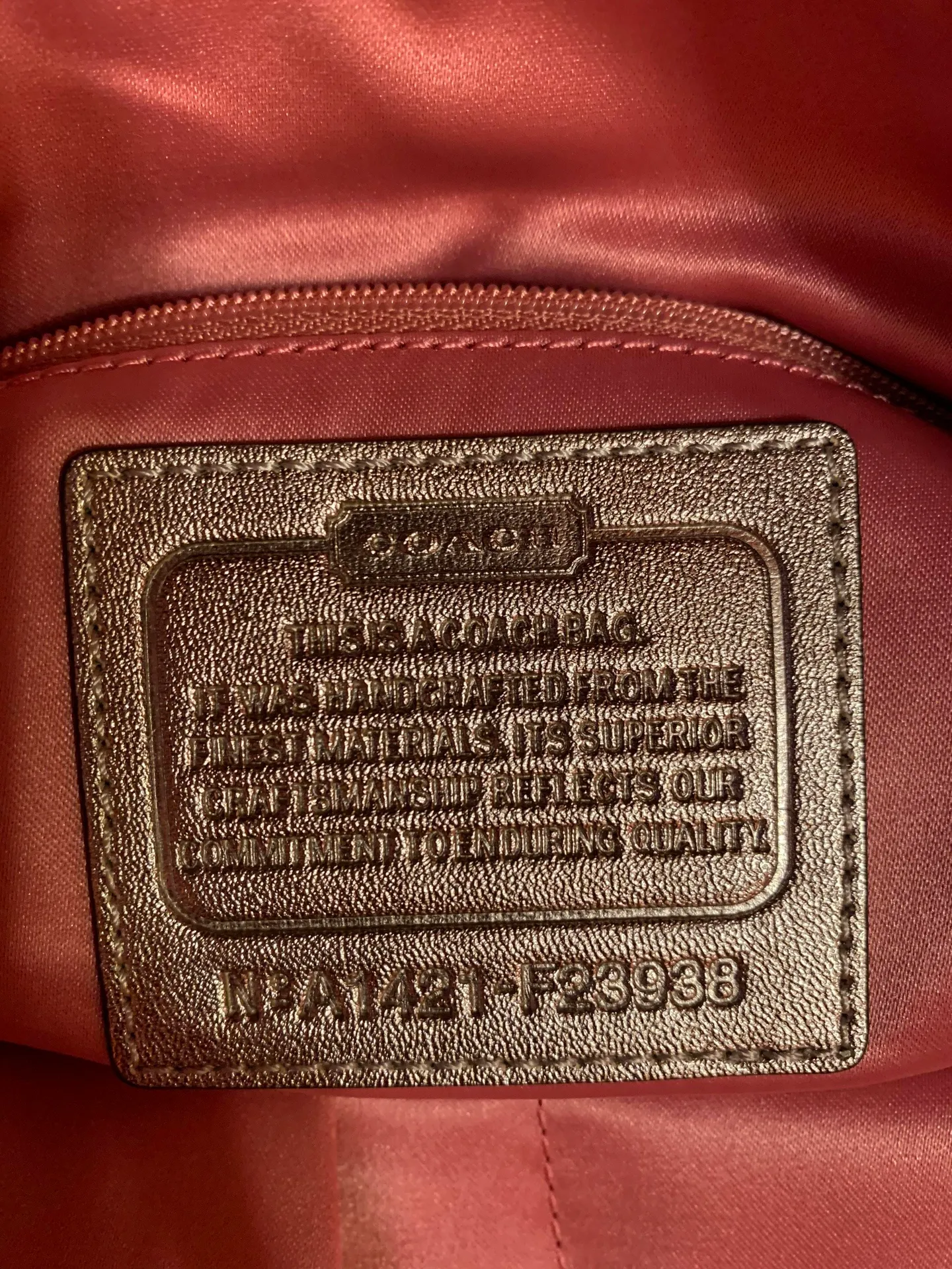 Beige & Pink Cloth Purse - Image 3