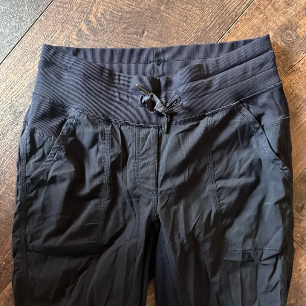 lululemon Dance Studio Pant Navy Blue Drawstring Athletic Pants Women’s 6 - Image 2
