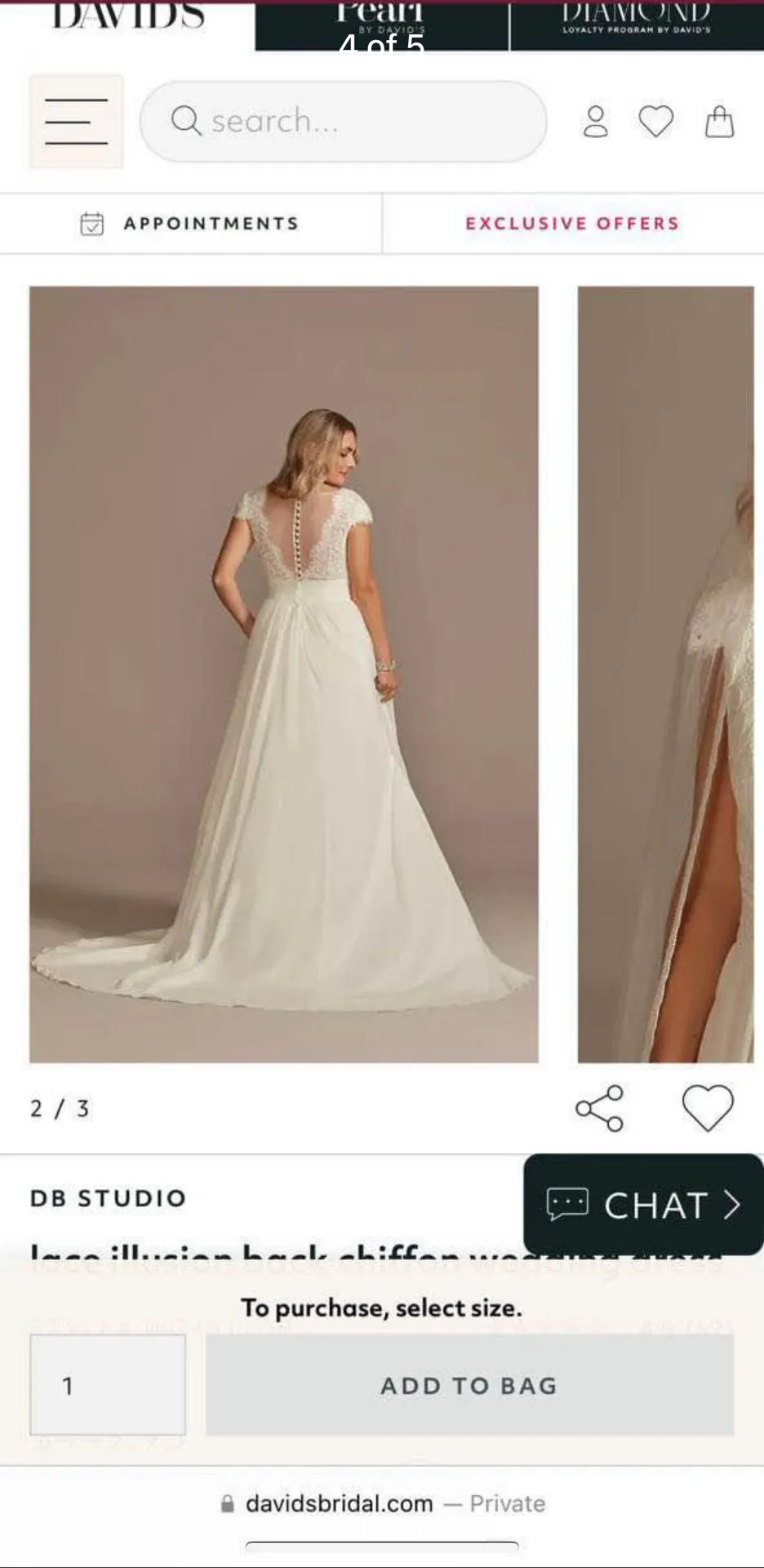 Wedding Dress - Image 2