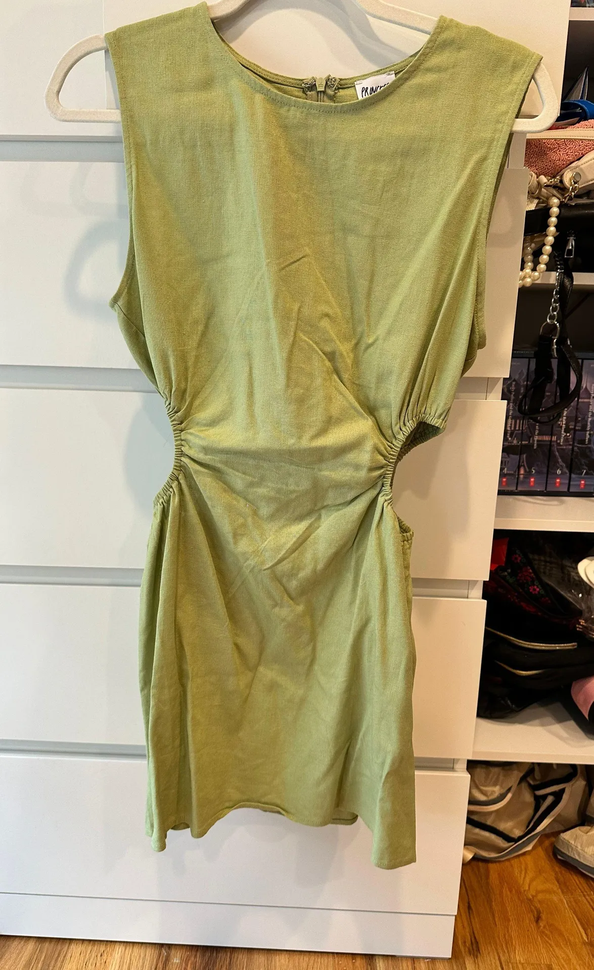 Green Mini Dress - Image 2