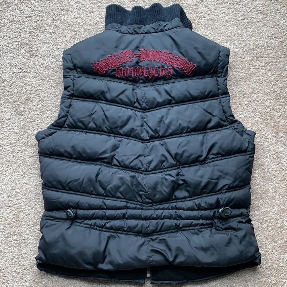 Harley Davidson puffer vest - Image 3