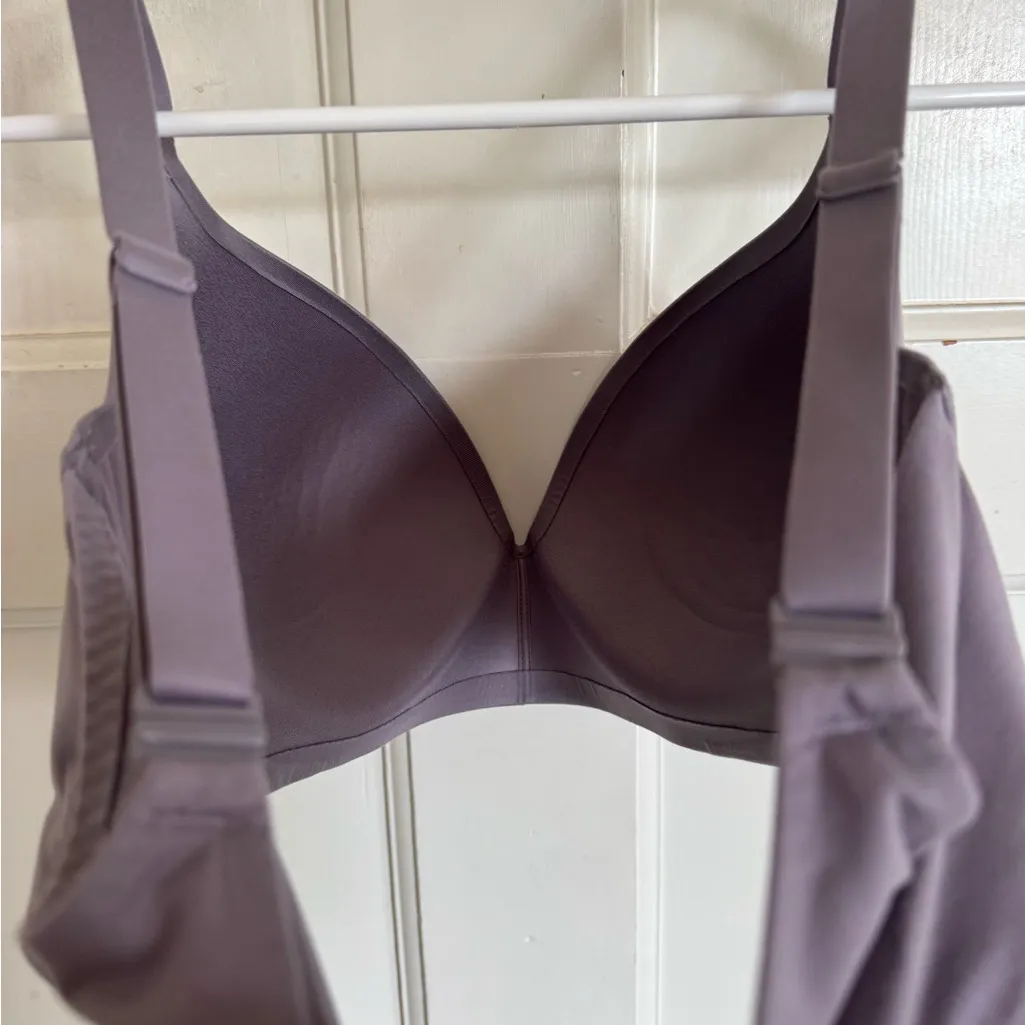 Tommy John Second Skin Lightly Lined Demi bra size 36D Purple - Image 6