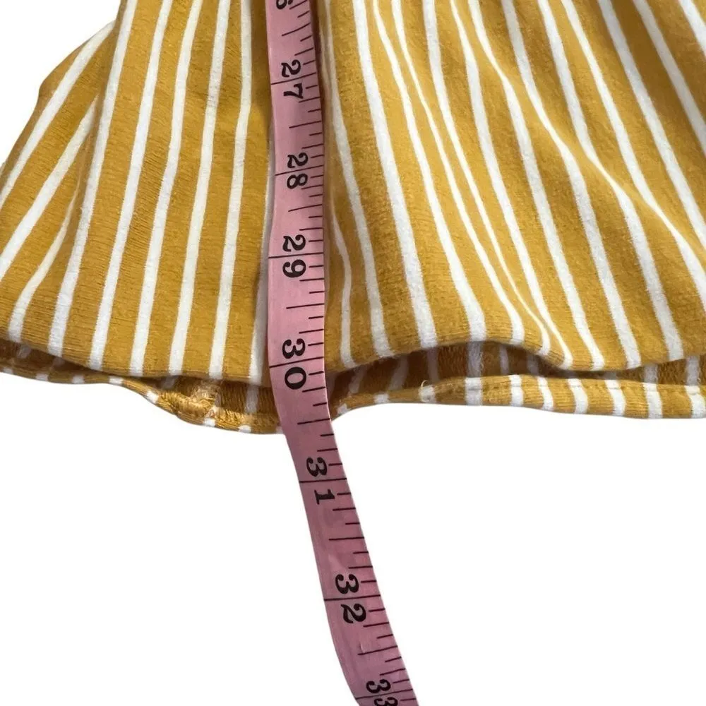 Saylor Tamanna Striped Ruffle Mini Dress XS - Image 8