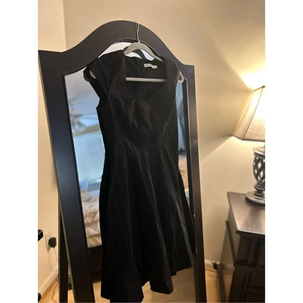 NEW Bbonlinedress 1950s Retro Vintage Cocktail Party Swing Dress M Black Size M - Image 5