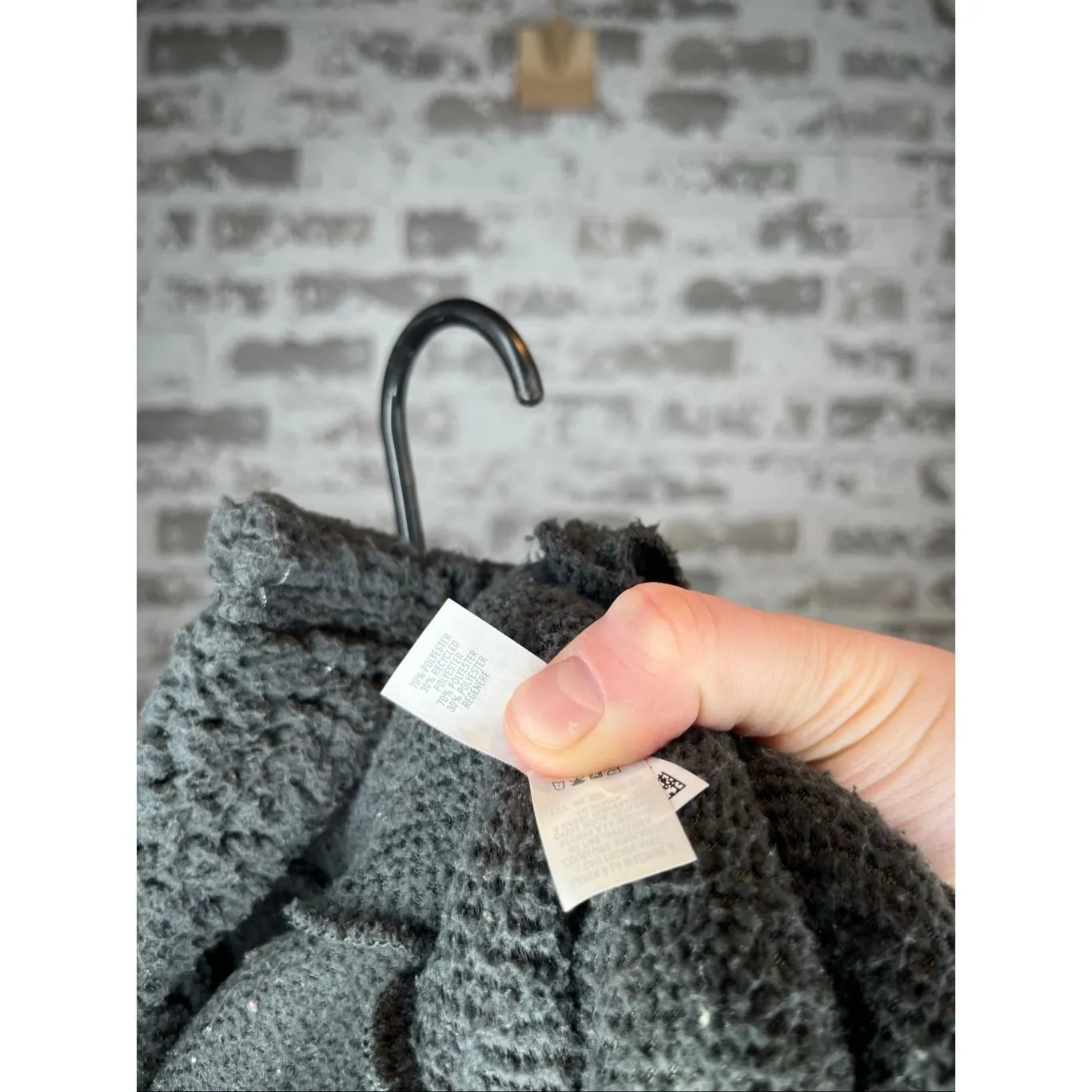 Aerie | women gray sherpa pullover 1/4 zip - Image 7