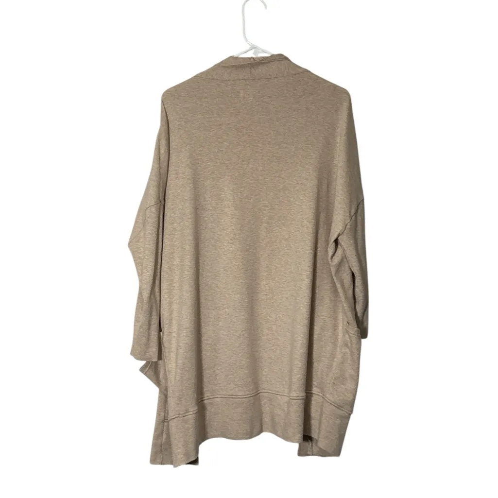 PACT 100% ORGANIC COTTON Tan Cardigan Sweater Relaxed Fit,made in India Size undefined - Image 5