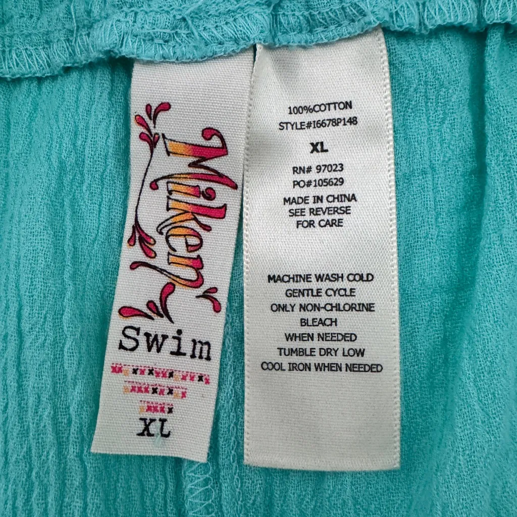 Miken Green Chinos Comfortable Cotton Blend‎ Size XL - Image 5