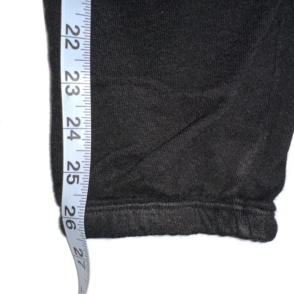 NWT n:Philanthropy Derby Black Cat Distressed Drawstring Jogger Pants MEDIUM - Image 8