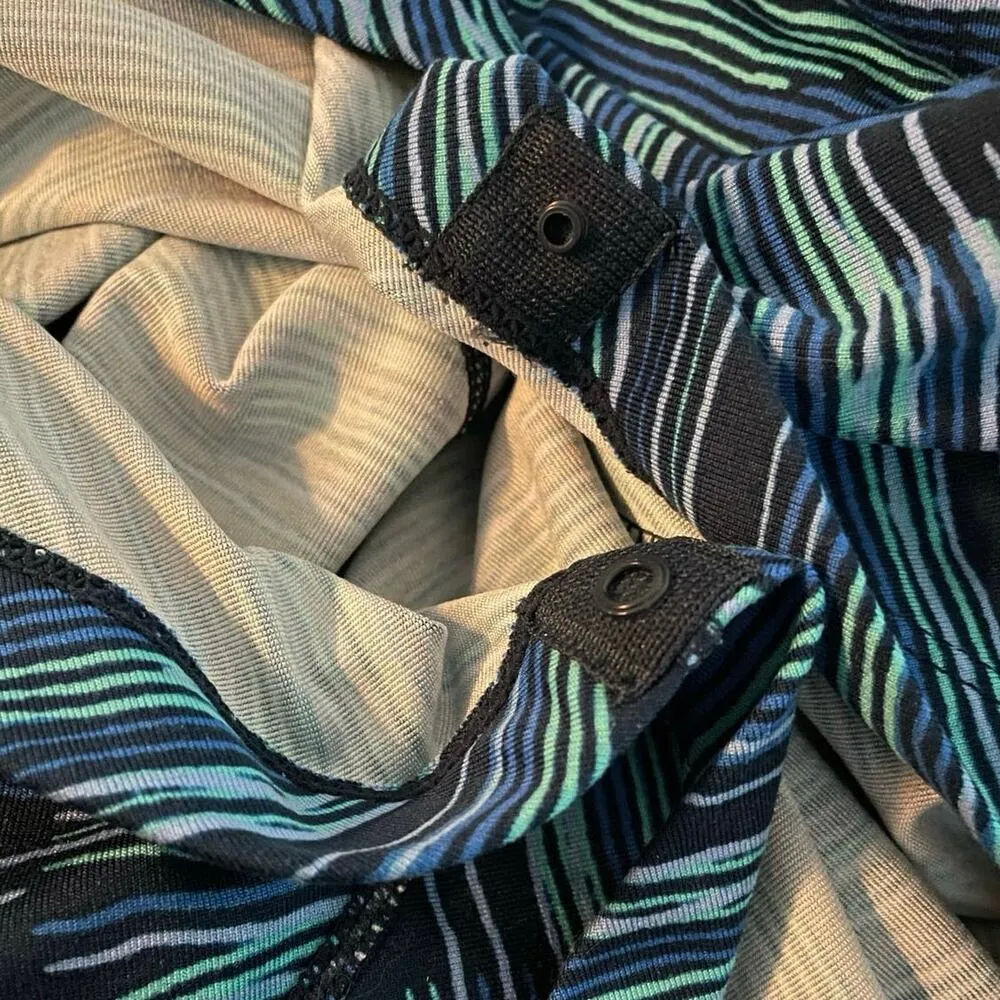 Buttah Fit and Flare sleeveless Dream Dress Sonar Stripe womens XS - Image 11