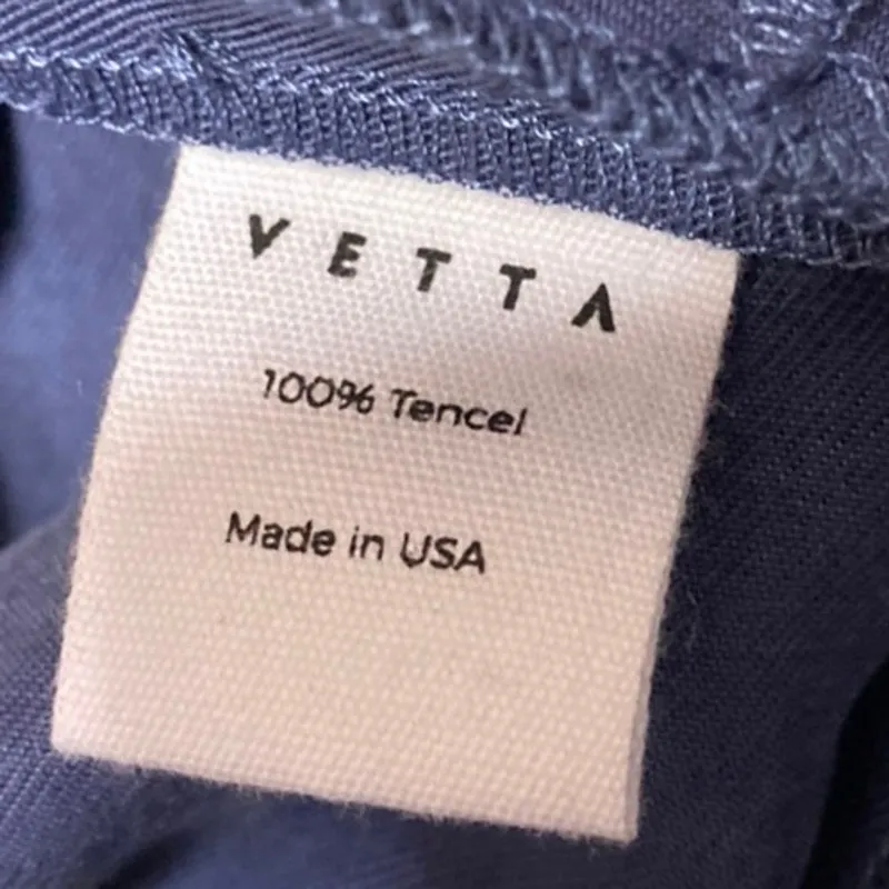 Vetta Capsule Blue Sleeveless Tie Back Wide Leg Apron Overalls Romper Jumpsuit 6 - Image 5