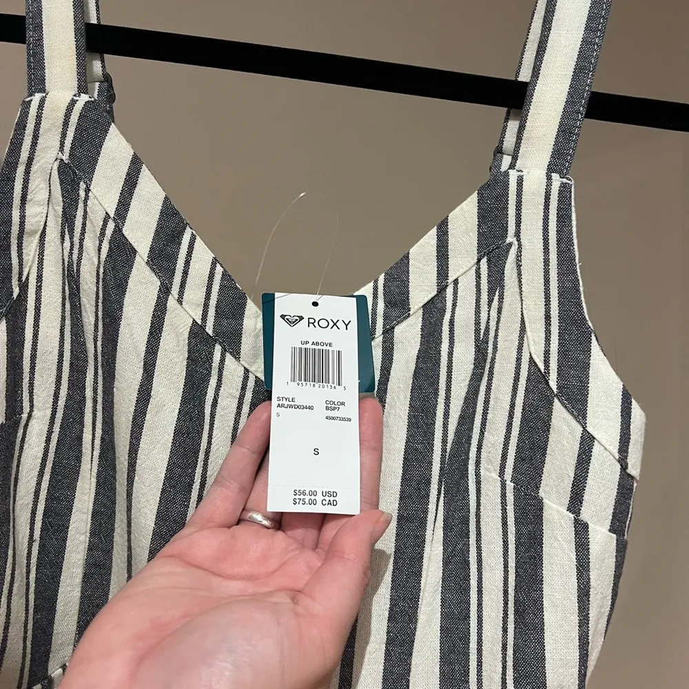 Roxy Women's Up Above Striped Tank Dress NWT - Image 4