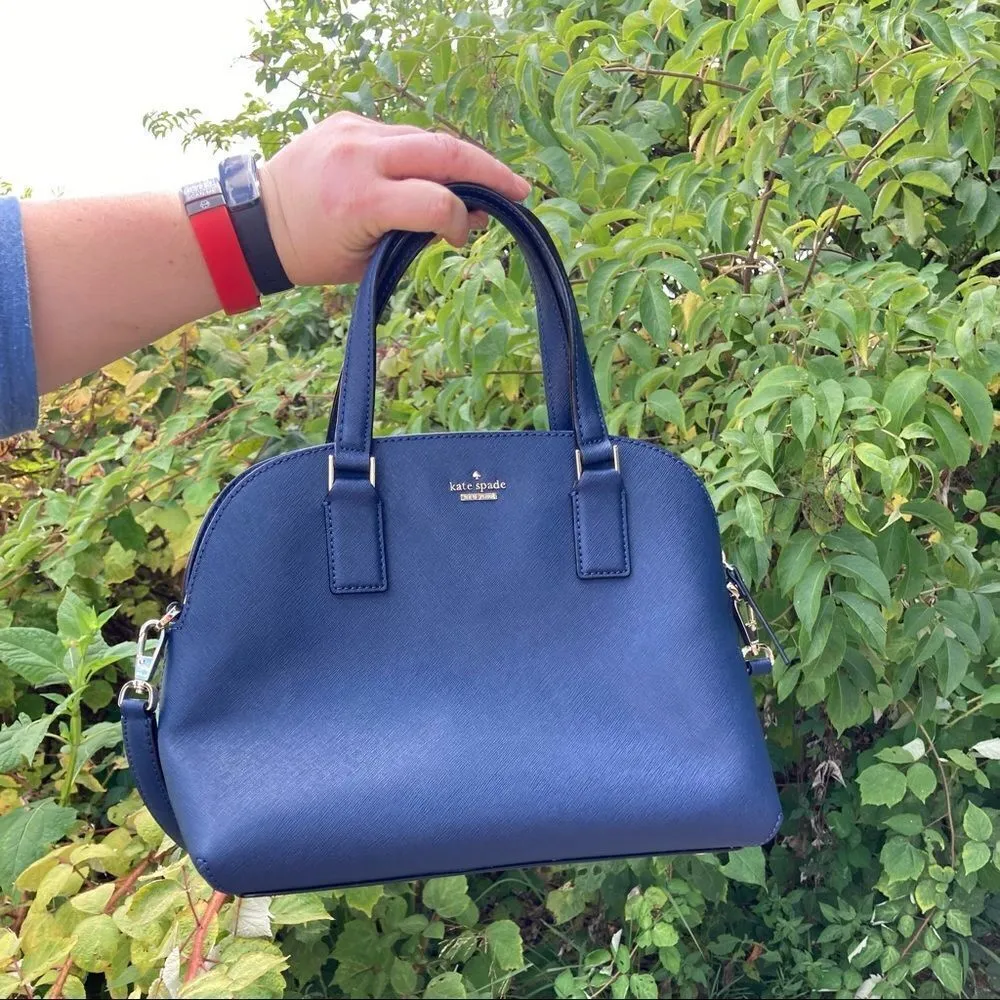 KATE SPADE,Crossbody/Top Handle Bag, Blue,with‎ dust bag and care instructions - Image 15