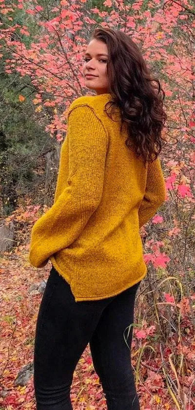 Oversized Yellow Sweater - Image 4