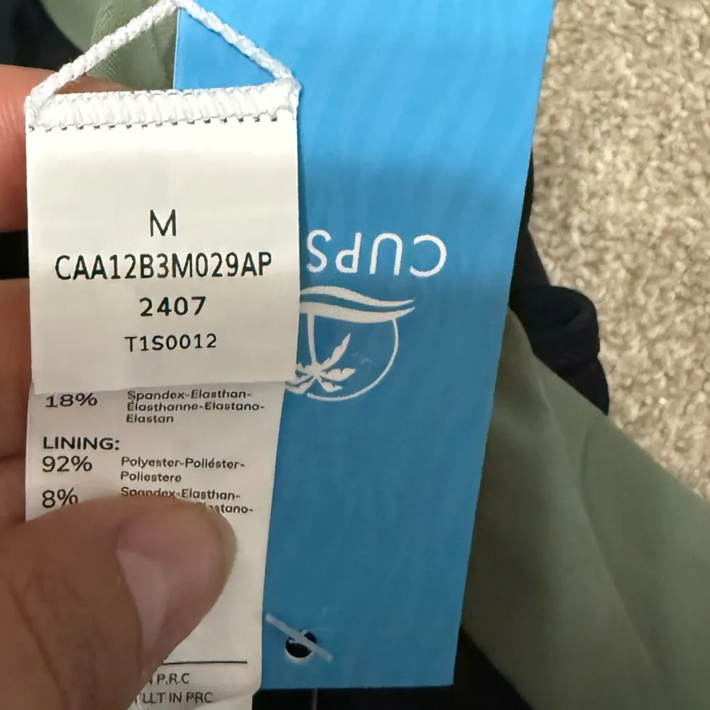 Cupshe Alegria Colorblock High Waisted Swim Bikini Bottoms Size M - Image 4