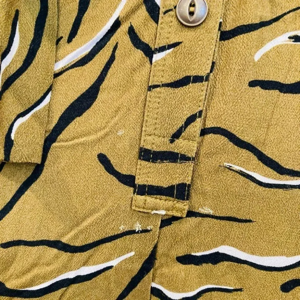 Anthropologie Corey Lynn Calter Cody Oliver Tiger Print Jumpsuit - Image 13