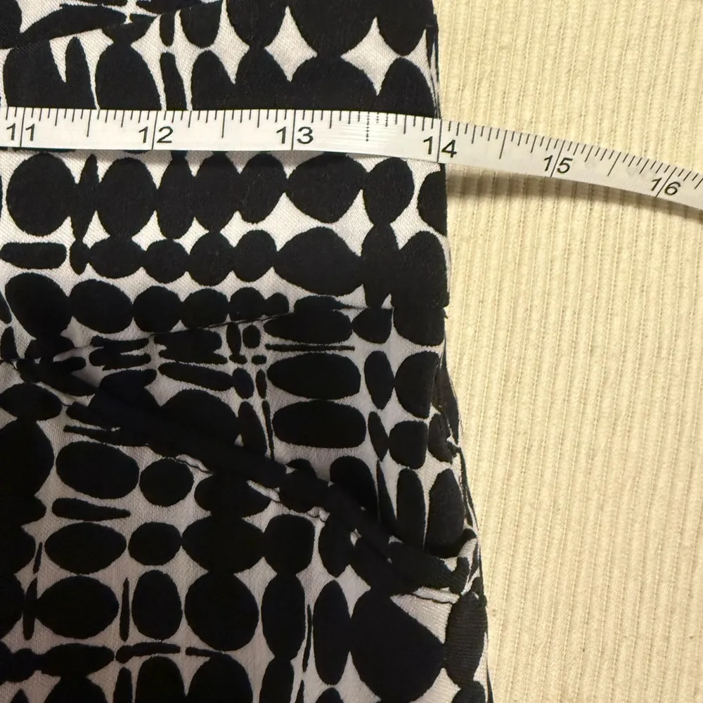 Premise Black and White Abstract Print Pants - Image 7