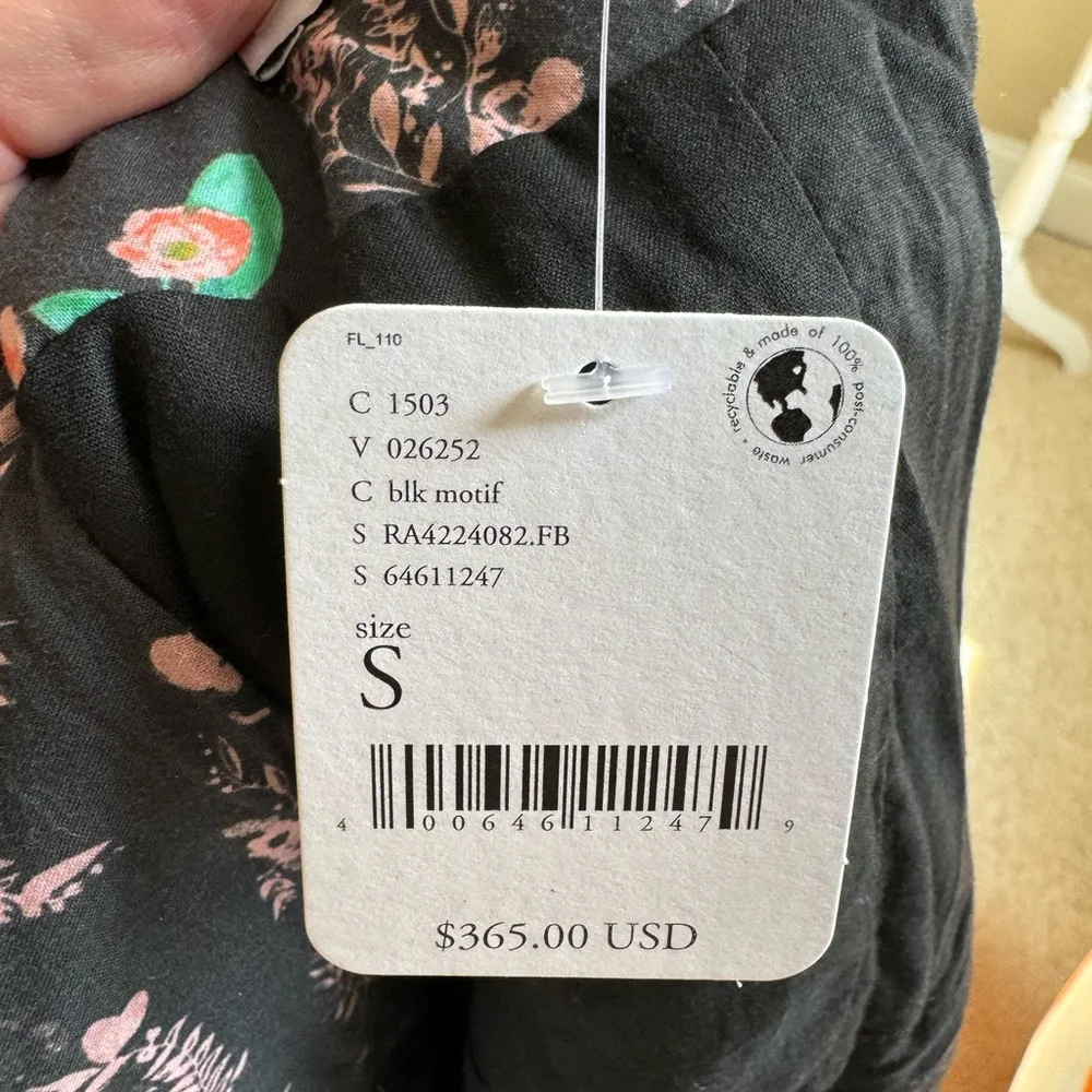 NWT Rachel Antonoff for  Floral Wrap Coat Retail$365 - Image 4