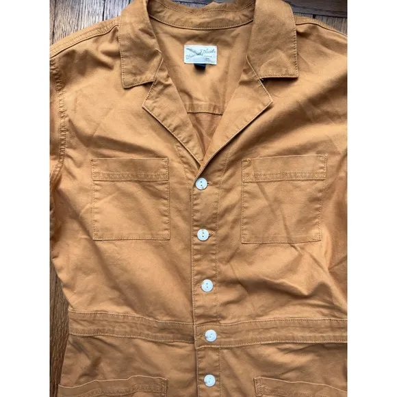 Universal Threads Universal Thread Women's  Jumpsuit Button Front Collared Long Sleeve SZ 12 - Image 5